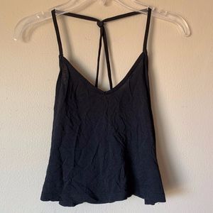 Asos Black Crop Top Tank Top